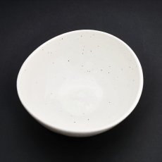 画像2: 雪粉引楕円50鉢 (2)