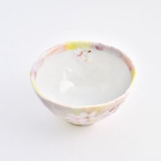 画像2: 花がすみ 茶碗 ピンク (2)